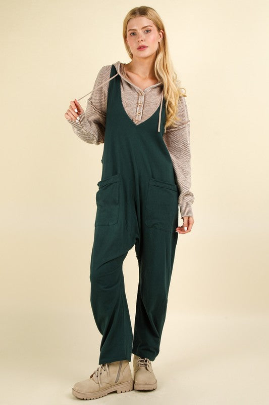 Forest Green Jumpsuit