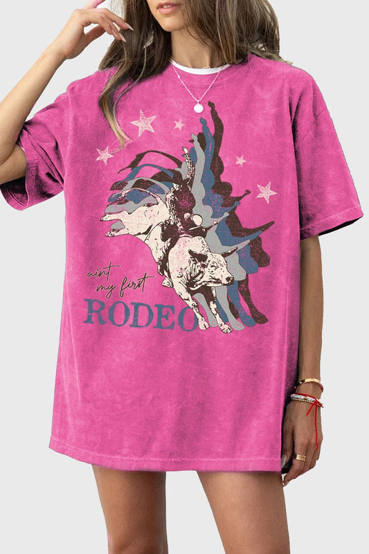 Ain’t My First Rodeo Oversized Graphic Tee