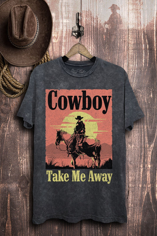 Cowboy Take Me Away Graphic Tee